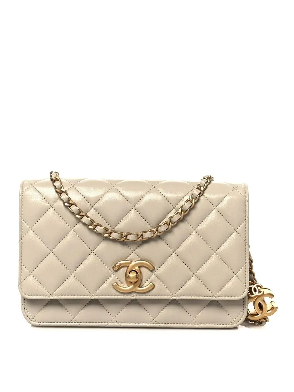 Chanel Lambskin Quilted Cc Wallet On #326791C43B